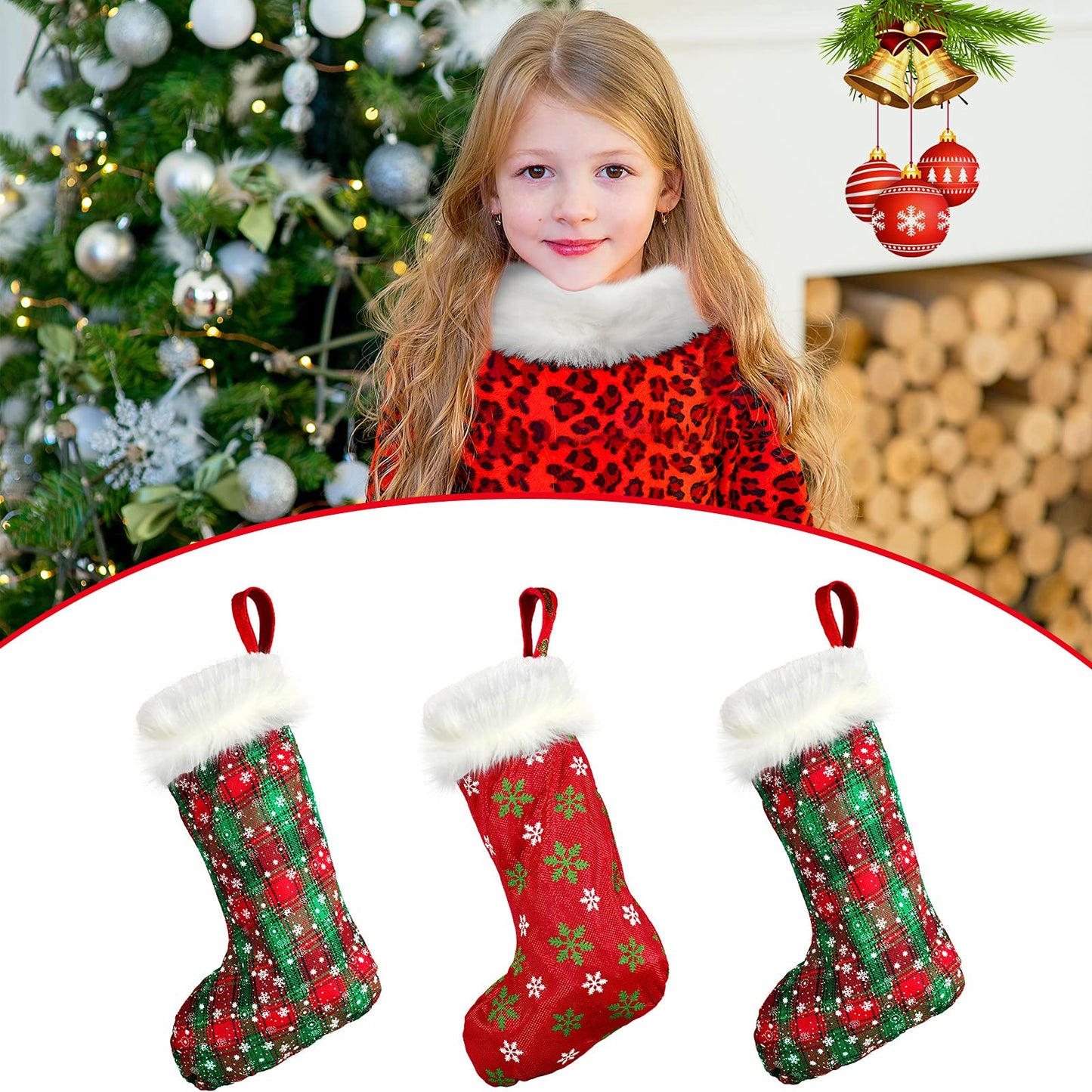 WILLBOND White Faux Fur Trim Ribbon Christmas Trimming Furry Ribbon Fur Garland Trim for Christmas Tree Garlands Party Decors Holiday Santa Costume DIY(1.97 Inch x 29.5 Feet)