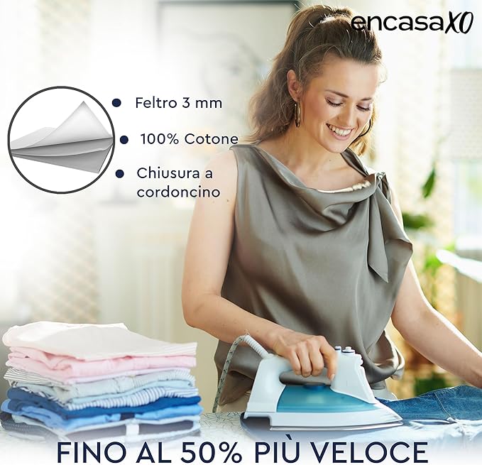 Encasa XO Ironing Board Cover and Pad 49"x18"