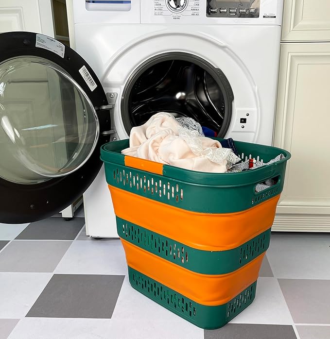 SAMMART 38L Collapsible Laundry Basket