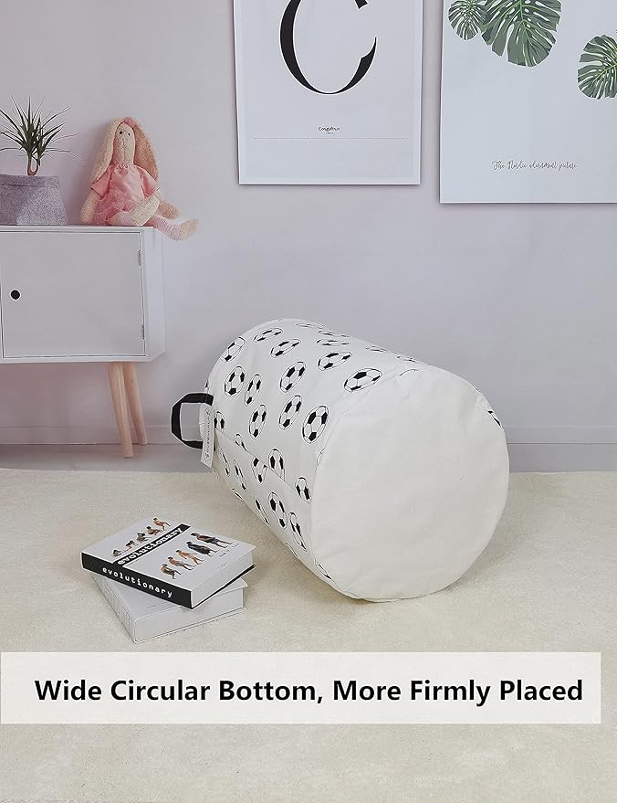 QUEENLALA Large Storage Basket, Laundry Hamper/Bathroom/Home Decor/Collapsible