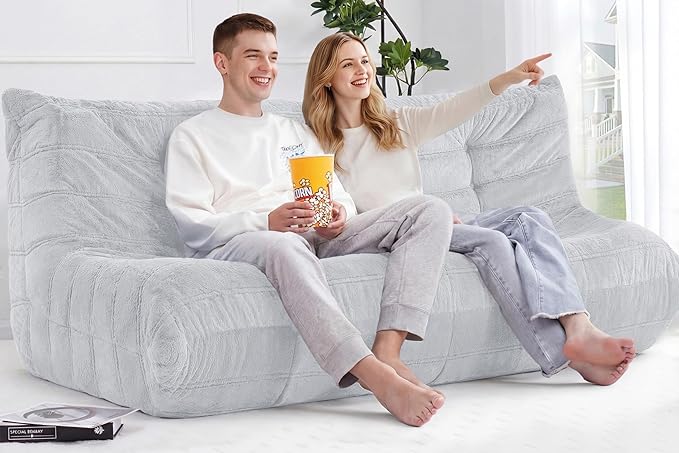 Bean Bag 3-Seater Chair Big Sofa Beanbag Chair