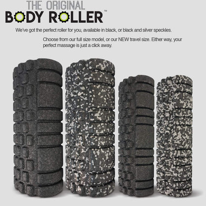 High Density Foam Roller Massager for Deep Tissue Massage of The Back and Leg Muscles - Self Myofascial Release of Painful Trigger Point Muscle Adhesions - 13" Turquoise