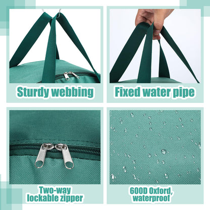Bulyoou 600D Oxford RV Hose Storage Bag Garden Hose Cover Multipurpose Heavy Duty Bag Tool Covers for EV Charging Cable Car Battery Jumper Cables RV Sewer Pipe Extensions