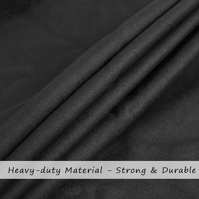 Cotton Canvas Laundry Bag with Handles & Drawstring Straps, Heavy Duty Extra