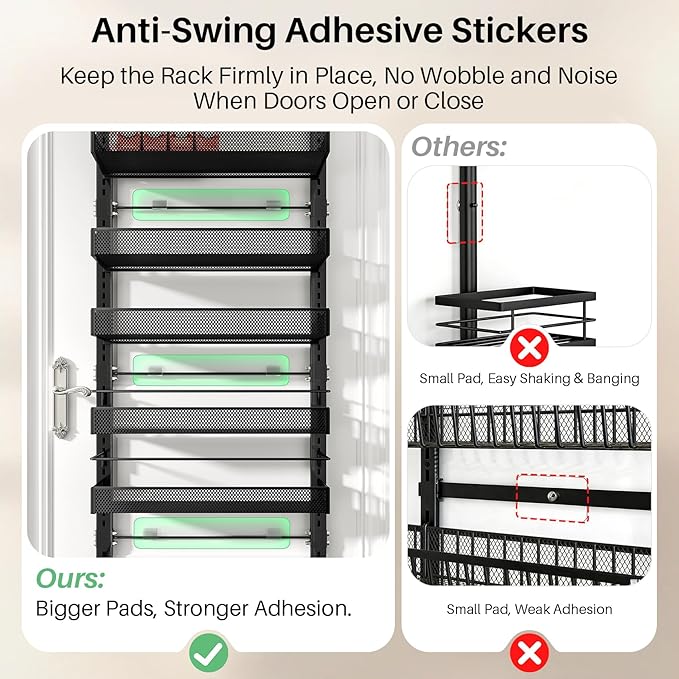 SNTD 8 Tiers Over the Door Organizer