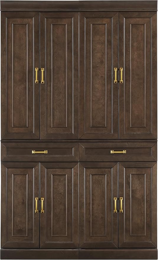 Crosley Furniture Stanton 2-Piece Pantry Storage Cabinet Set