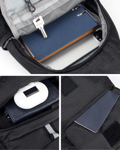 Waterfly Packable Small Crossbody Sling Backpack Foldable Shoulder Chest Bag Daypack for Hiking Traveling Men Women