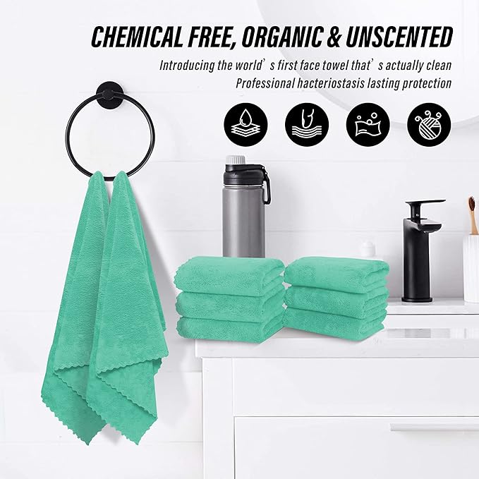 MOONQUEEN 6 Pack Premium Hand Towels