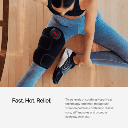 Hyperice Venom 2 Back Wrap - Provides Advanced Heat and Vibration for Pain, Soreness and Inflammation - FSA-HSA