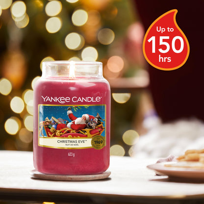 Yankee Candle Scented Candle | Christmas Eve Large Jar Candle | Long Burning Candles: up to 150 Hours | Perfect Gifts for Women