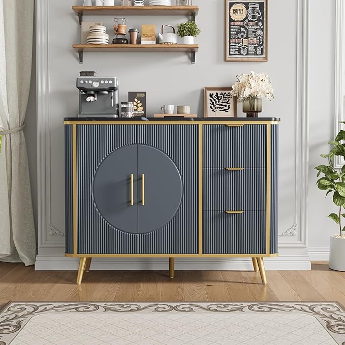 47.3" Modern Buffet Cabinet