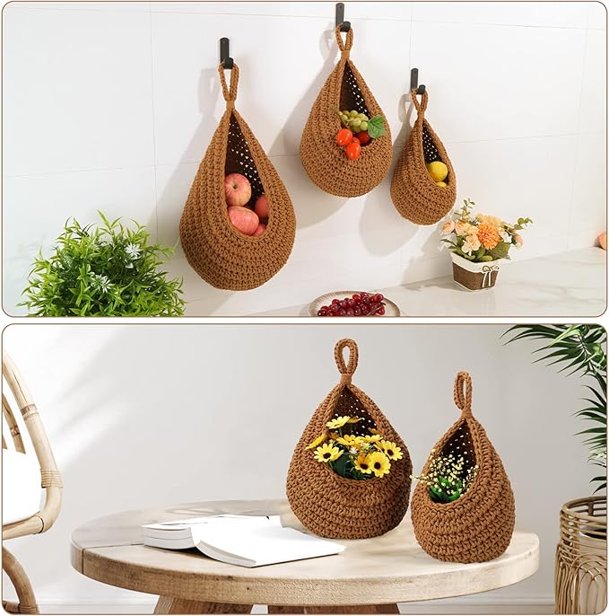 Hanging Fruit Baskets for Kitchen