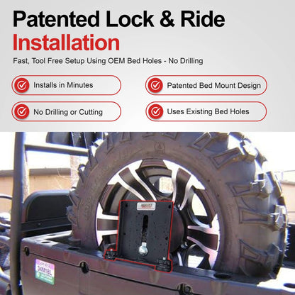 Hornet Outdoors R-800 ST Portable Spare Tire Mount