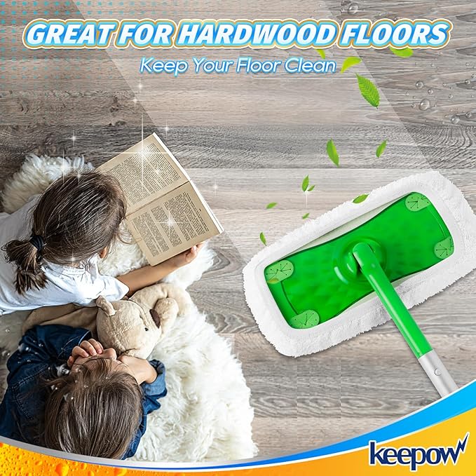 KEEPOW Reusable Dry Sweeping Cloths Compatible