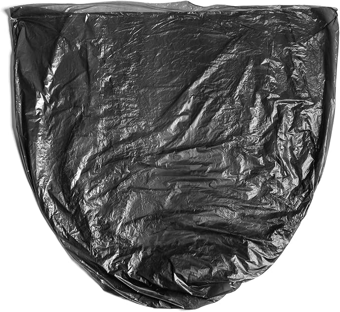 Aluf Plastics High Density Trash Bags, 33 Gallon, 16 Micron,