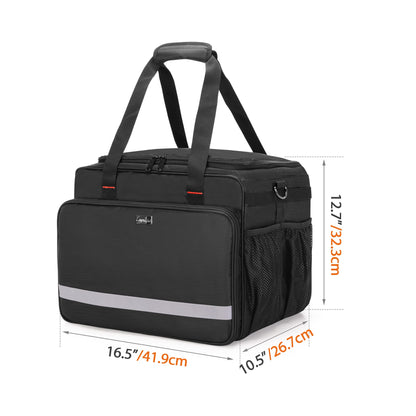 samdew Large Recovery Gear Bag, Recovery Equipment Bag for Offroad Gear Kit, Recovery Gear Box for Tire Repair Tools, Bag for Tow Straps, Shackles & Towing Accessories for Vehicle or Trucks, Bag Only