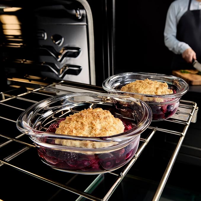 Rubbermaid Brilliance® Glass Round Leak-Proof 6-Piece Set Food Storage