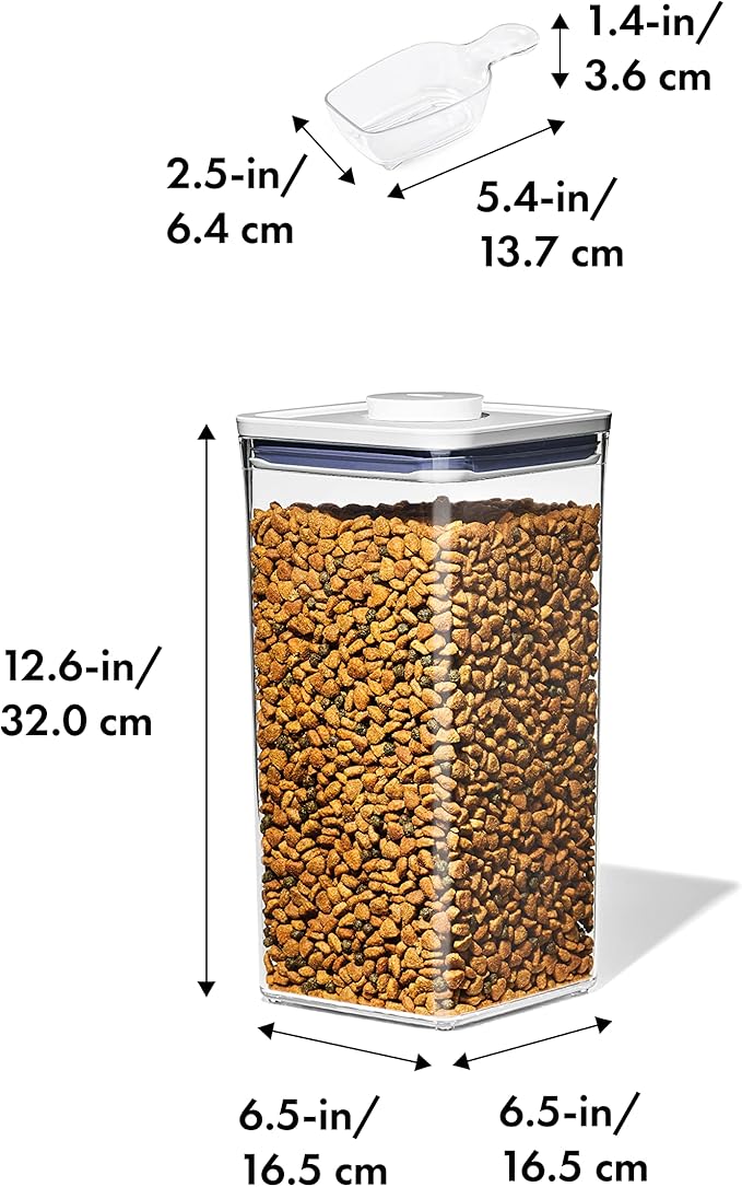 OXO Good Grips Pet POP Container – 6.0 Qt/5.7 L