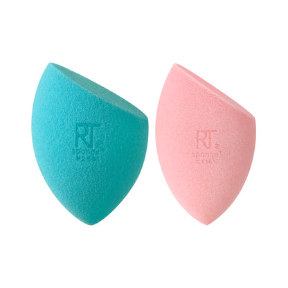 Real Techniques Miracle Airblend Sponge, Matte Makeup Blending Sponge, For Liquid, Cream, & Powder Products, Offers Medium To Full Coverage, Foundation Sponge, Latex-Free Foam, 1 Count