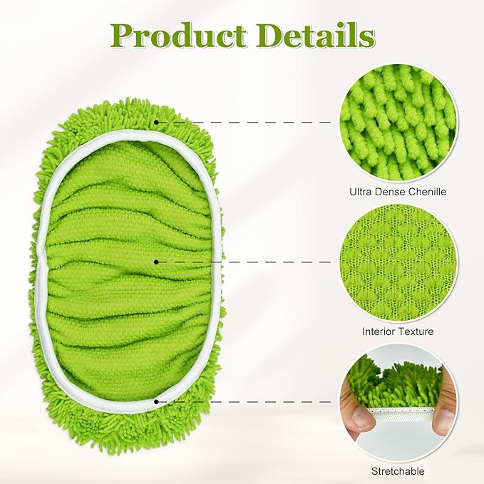 XL Mop Pads Compatible with Swiffer XL Sweeper, X-Large Dry Sweeping Cloths