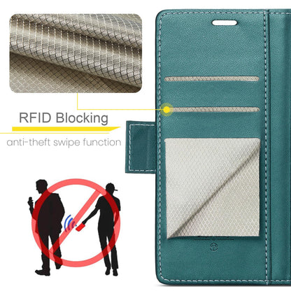 Phernykas Cover for Samsung Galaxy A56 Wallet Case with Card Holder, Kickstand RFID Blocking Magnetic Closure Shockproof Protective PU Leather Case for Samsung A56 Flip Wallet - Green