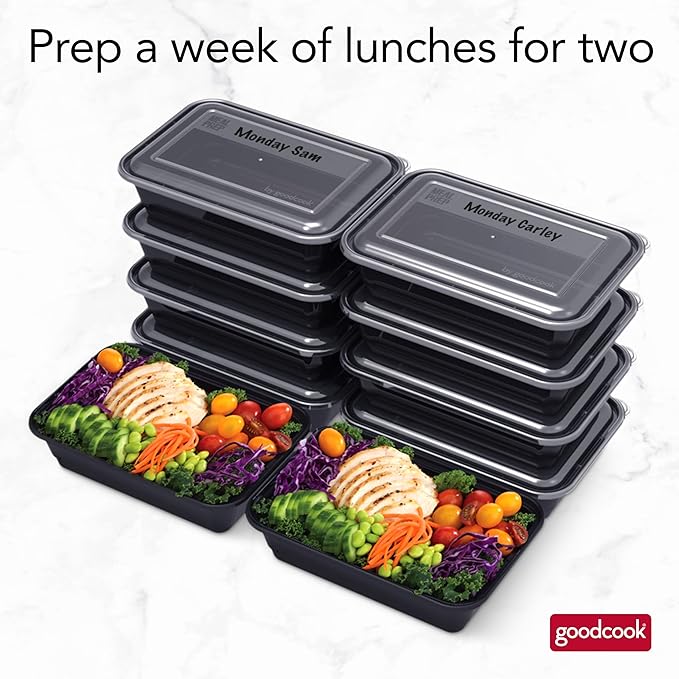 GoodCook Meal Prep Containers