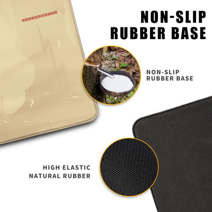 Skull Mouse Pad Japanese Ukiyo-e Mouse Pad XL Anime Big Mouse Pads for Desk Large Gaming Large Mouse Pad for Men Desk Pad with Stitched Edges Non-Slip Large Computer Mat, 31.5x11.8 in