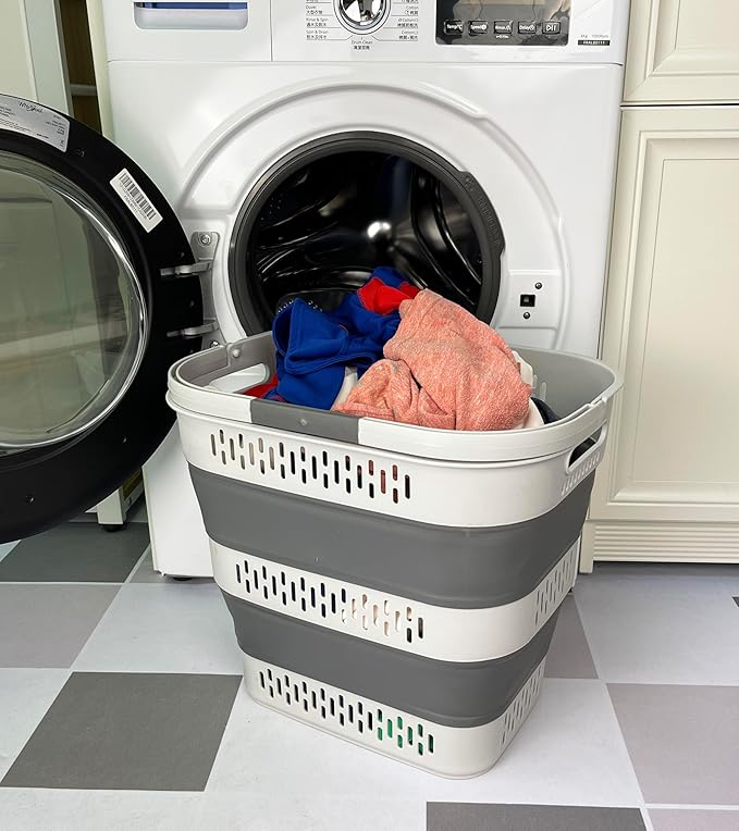 SAMMART 38L Collapsible Laundry Basket