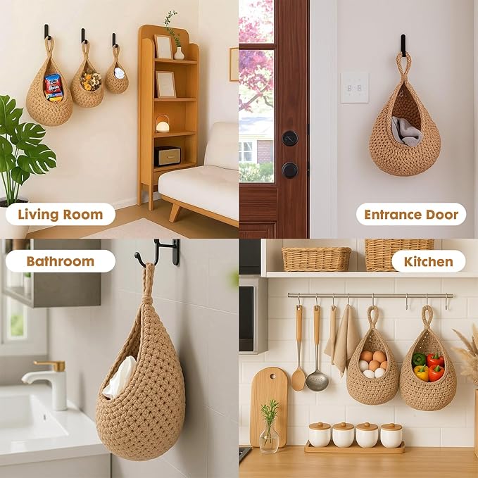 ShellKingdom Wall Hanging Baskets