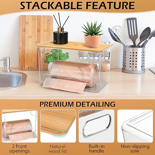 Stackable Trash Bag Dispenser