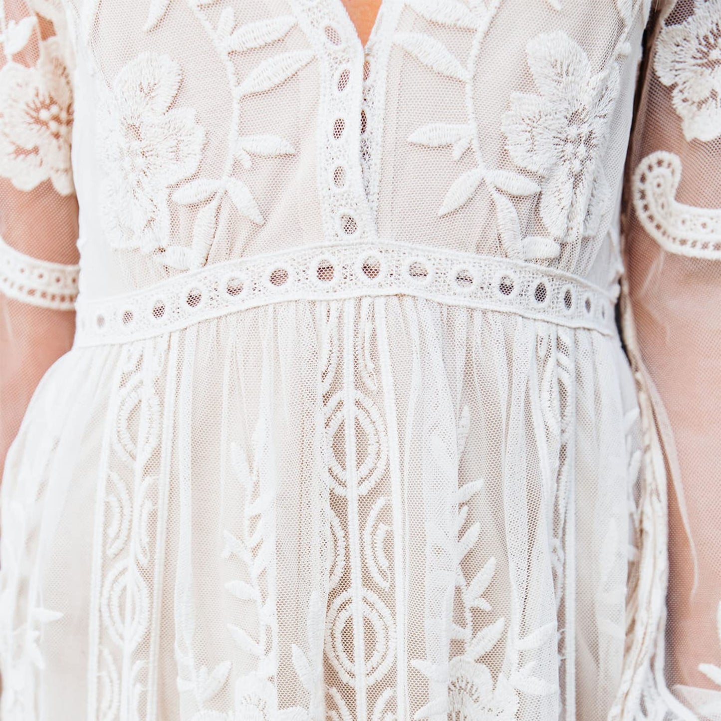 Womens Deep V Neck Short Sleeve Floral Lace Dress Long Bridesmaid Maxi Dresses