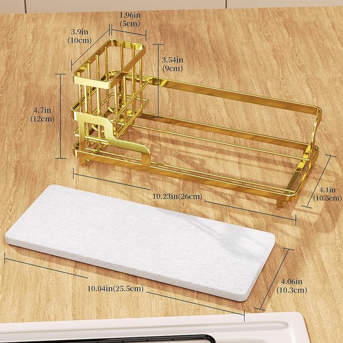 Consumest Sponge Holder for Kitchen Sink