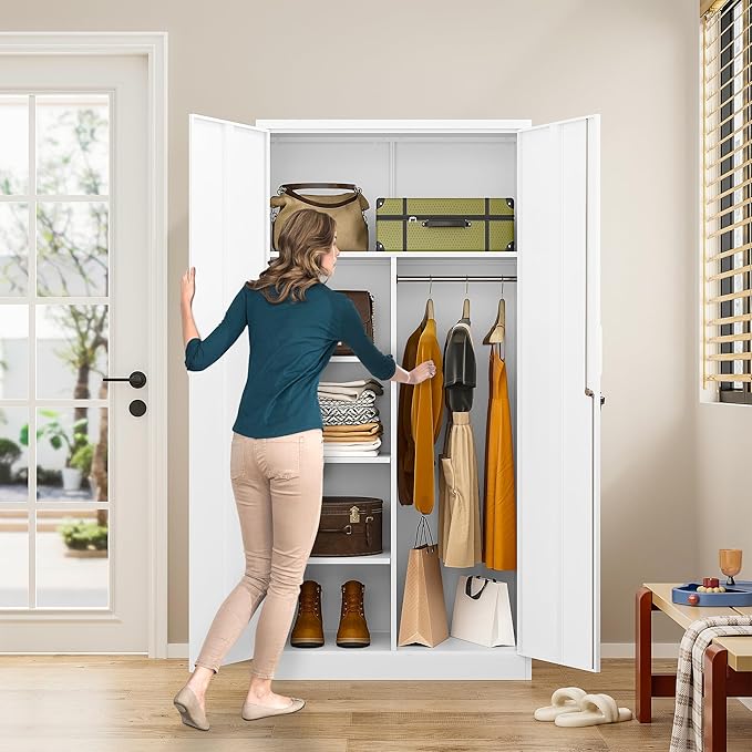 Wide & Deep Metal Storage Cabinet