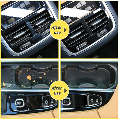 TeSabMi Car Cleaning Gel Cleaning Putty Car Interior Cleaner Auto Detailing Tools Cleaning Slime Clean Kit Car Accessories Gifts for Men Women