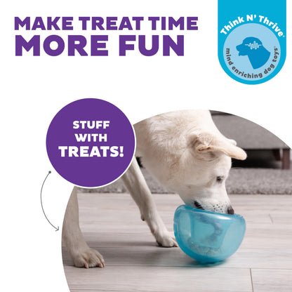 Planet Dog Orbee-Tuff Snoop Interactive Treat Dispensing Dog Toy, Large, Blue