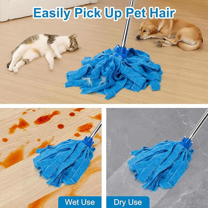 KeFanta Mop, Microfiber Cloth Mops