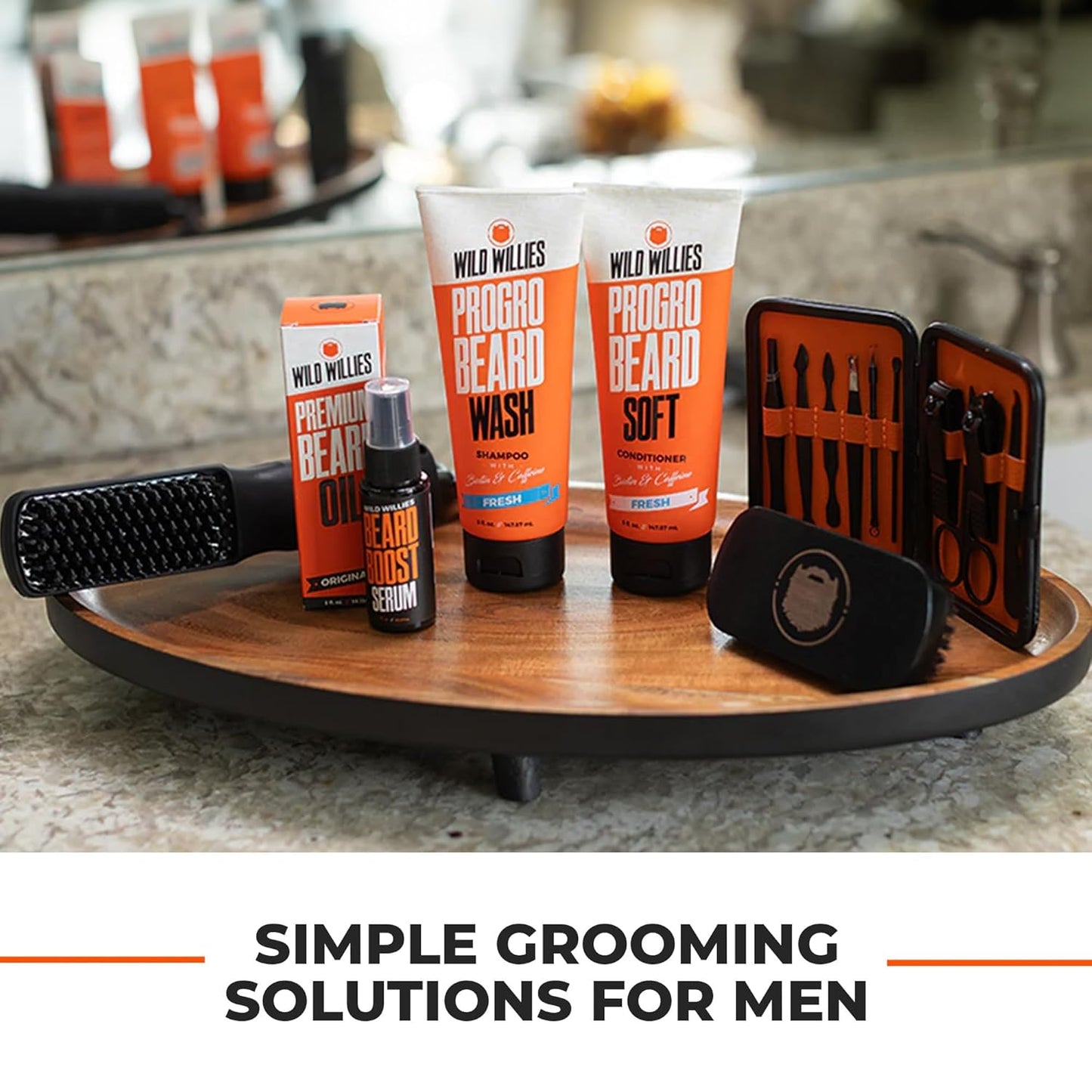 Wild Willies Beard Oil for Men - Natural ingredients Promote Deep Conditioning - Removes Itch & Dandruff - Deep Softening Treatment - Best Beard Oil & Conditioner - 2 Fl Oz