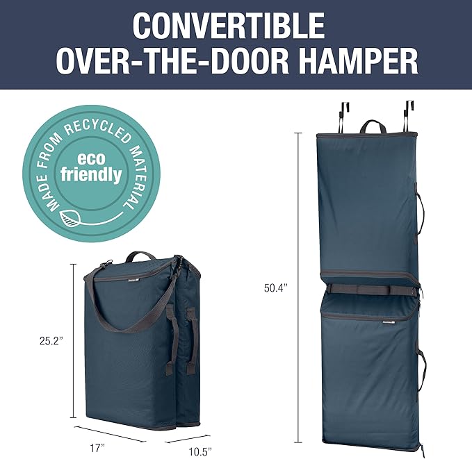 CleverMade Convertible Laundry Hamper Bag