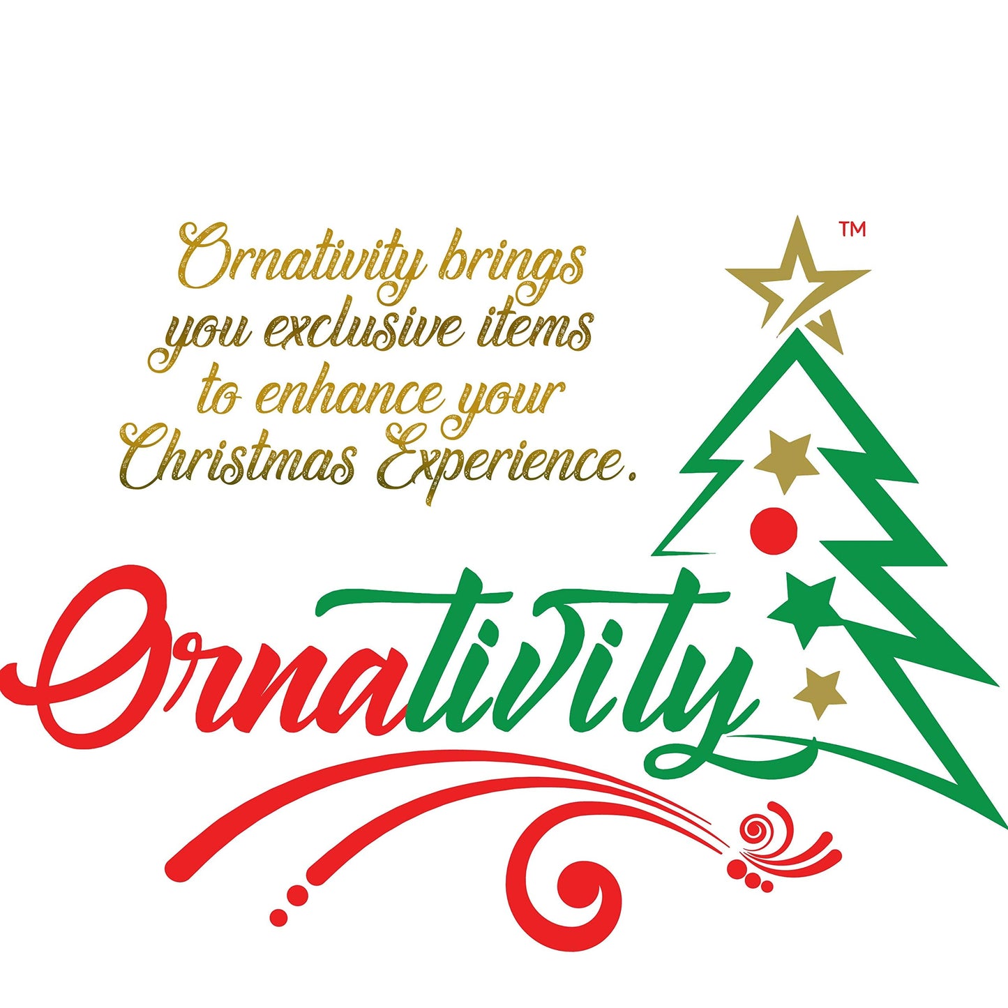 Ornativity Glittered Star Tree Topper - Christmas Gold Sparkle Wire Star Flower Leafy Petal Holiday Decor Xmas Trees Top Toppers Decorations 12"