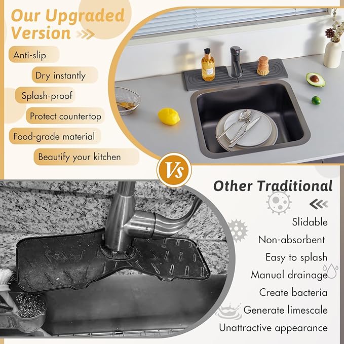 Kitchen Faucet Absorbent Mat