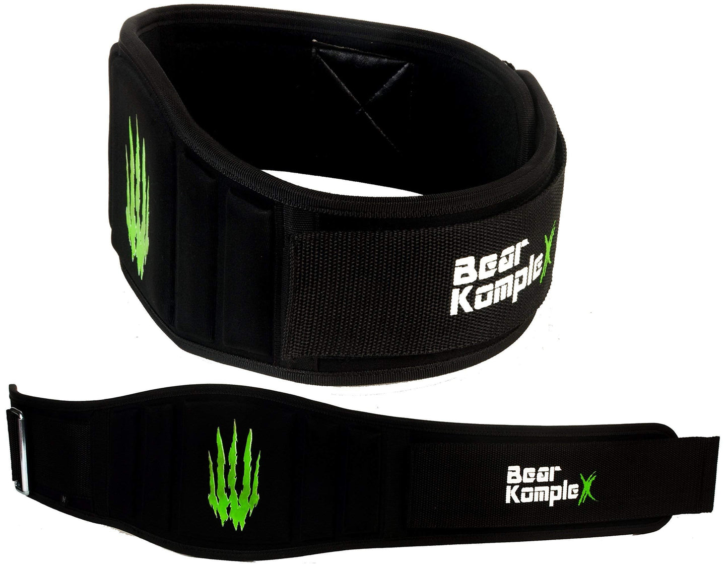 Bear KompleX Weight Lifting Belt for Men & Women - 6" Adjustable, Comfortable & Low Profile Heavy Duty Belt for Powerlifting, Cross Training, Squats & Deadlifts