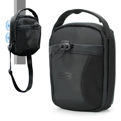 SNAPVIBE Magnetic Gym Bag with Anti-Theft Design, RFID-Blocking Anti-Theft Crossbody Bag for Men & Women, N52 Strong Magnets Clip to Racks/Golf Carts, Water-Resistant Travel/Daily use Crossbody Bag
