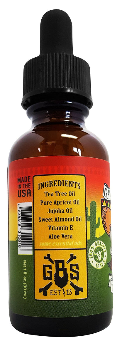 Grave Before Shave Beard Oil (Cigar Blend) 4 oz. Bottle