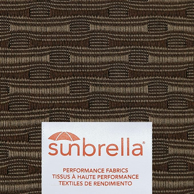 Sunbrella Outdoor Deep Seat & Back Cushion Set, 24 x 24 Inch Water Repellent
