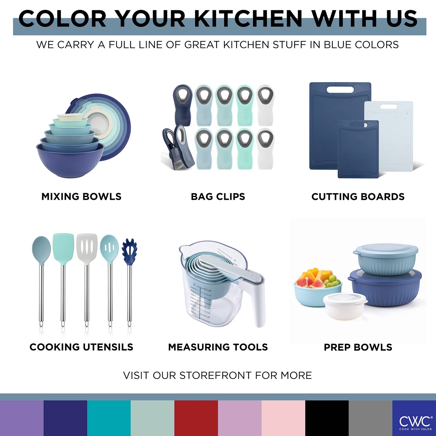COOK WITH COLOR Collapsible Batter Bowl - Mess Free Breading Shaker Container - Great for Fried Fish, Fried Chicken, Onion Rings, Wings & More, Cream