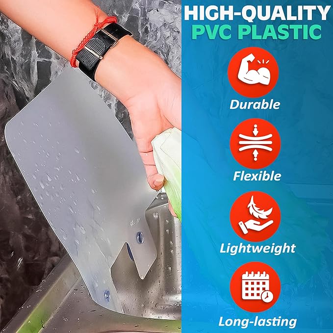 3 Pcs Sink Splash Guard Suction Cup