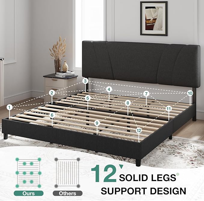 Novilla King Size Bed Frame