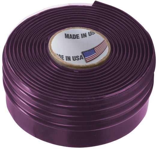 Silicone Rubber Grip Wrap for Tool Handles, Fitness and Sporting Equipment - Purple 1.7mm x 60in