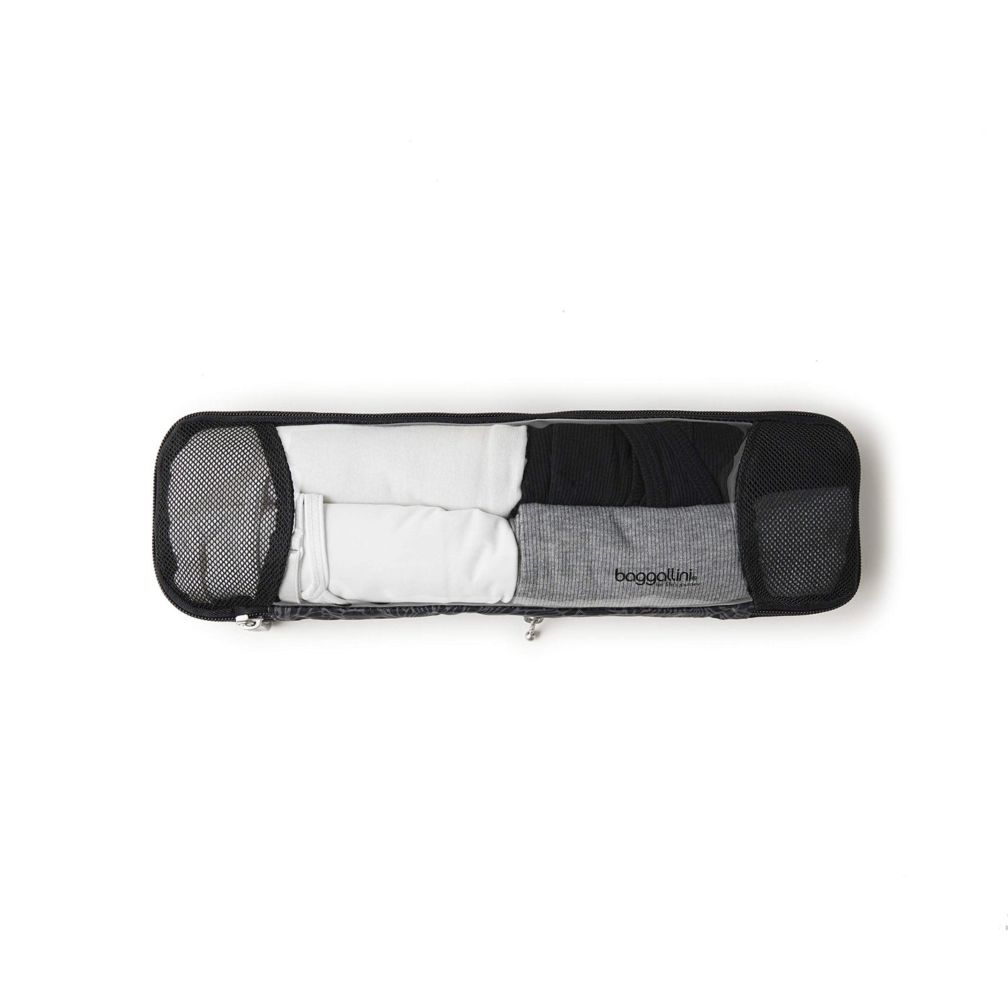 Baggallini Long Compression Cube - Lightweight Compression Packing Cube for Travel
