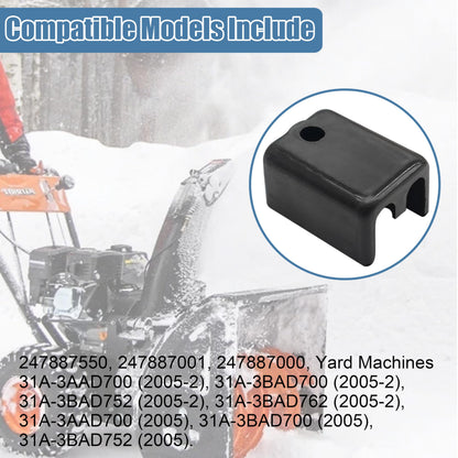 ZHNsaty 731-04216A Dual Cable Fitting Holder Fits MTD Craftsman Troy-Bilt Yard Machines Snowblowers